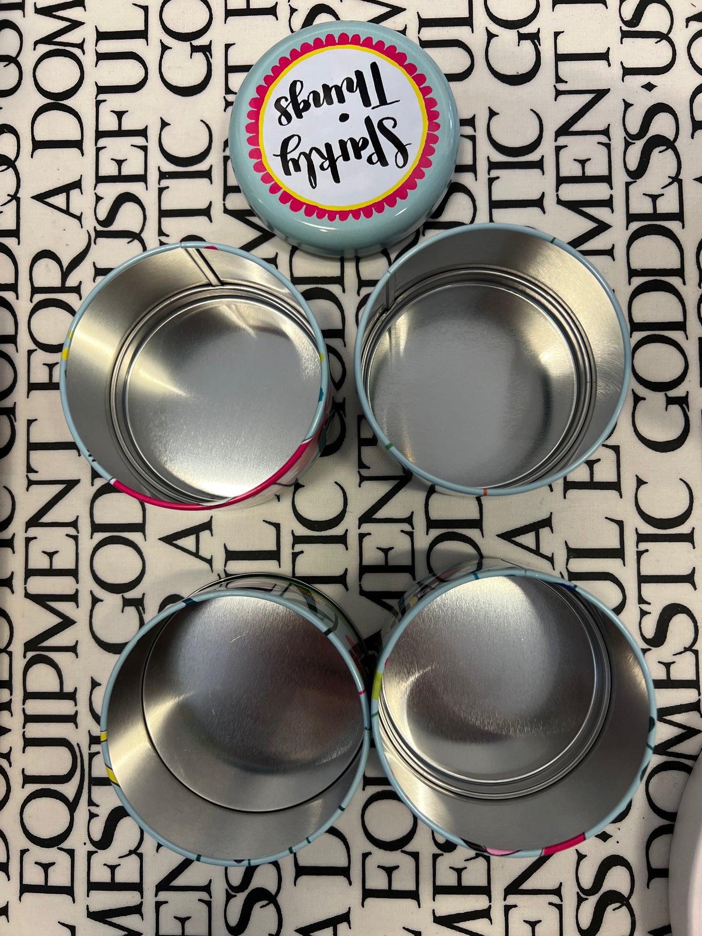 Rachel Ellen Stackable Compartment Tins