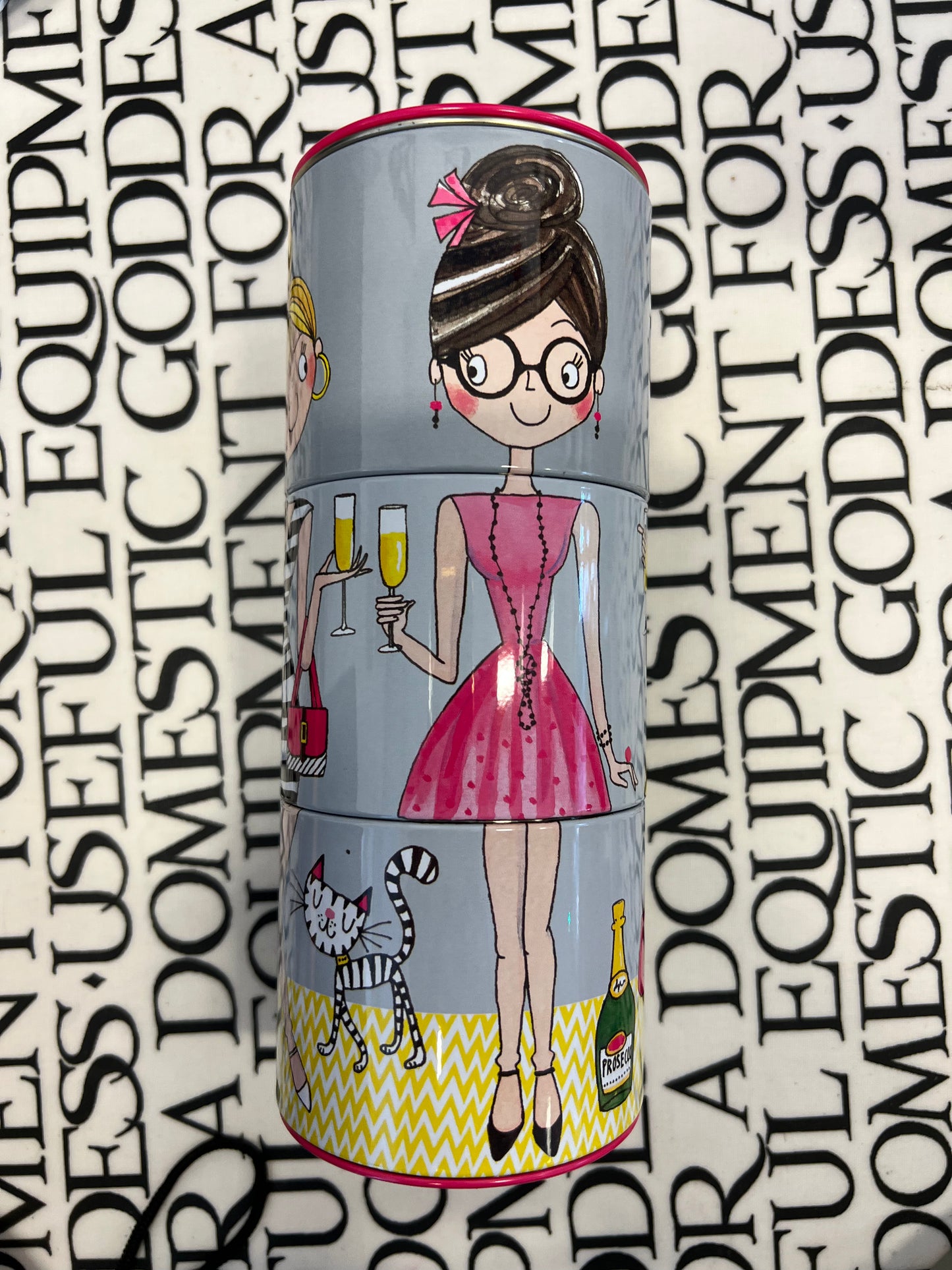 Rachel Ellen Swivel Tin Money Box