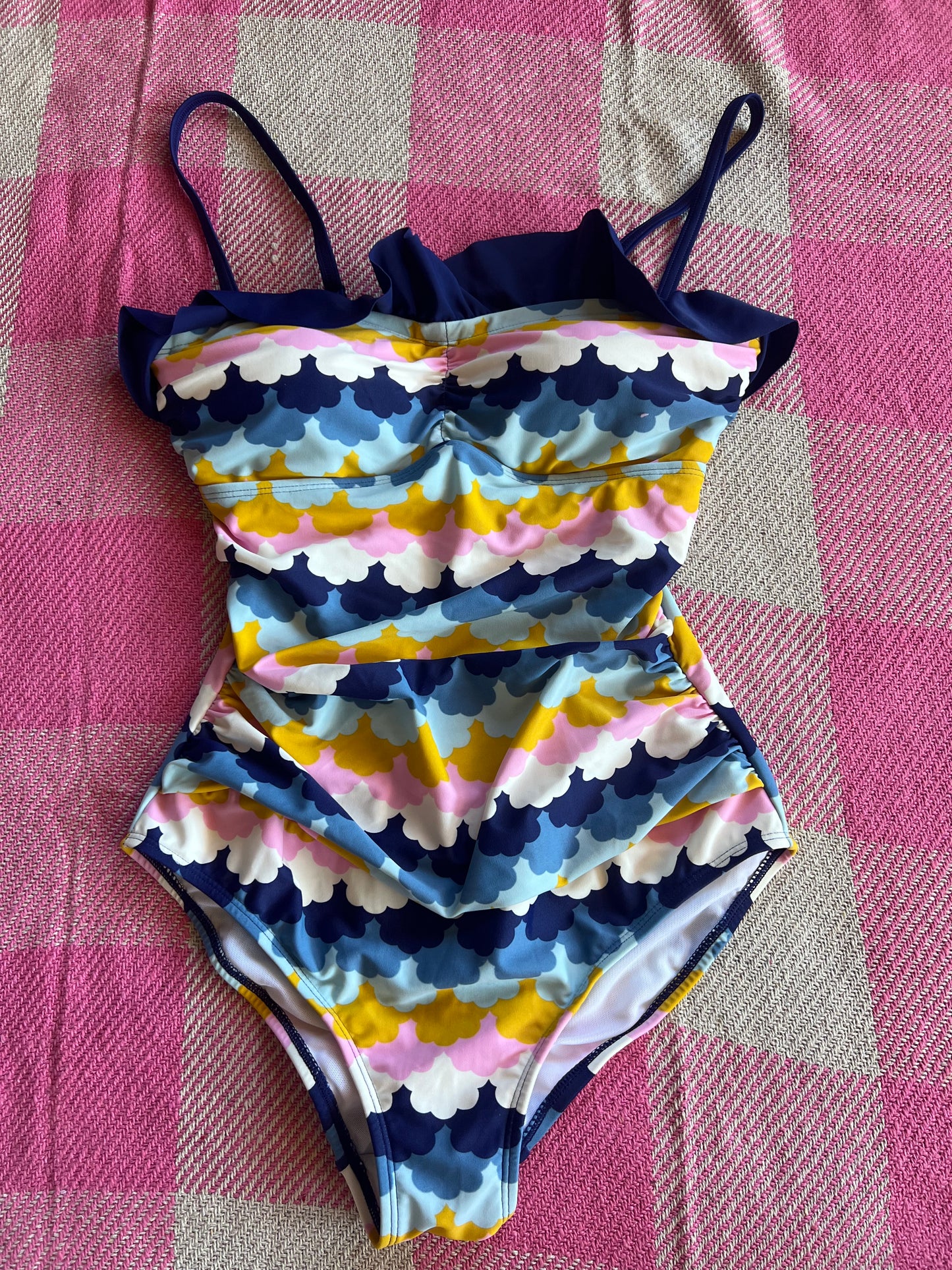 Boden Swimsuit Multi Clouds 10
