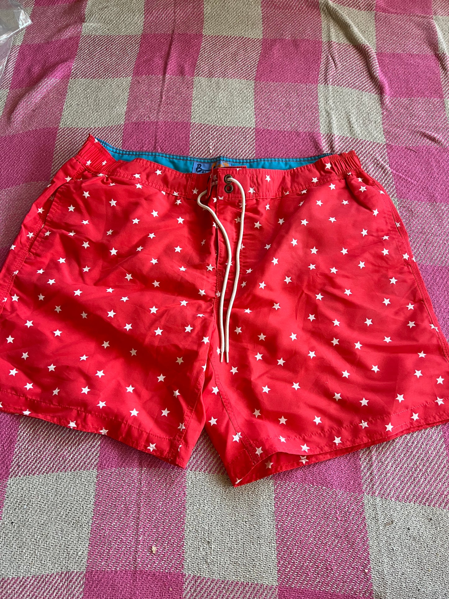 Boden Men’s Swimming Shorts Red