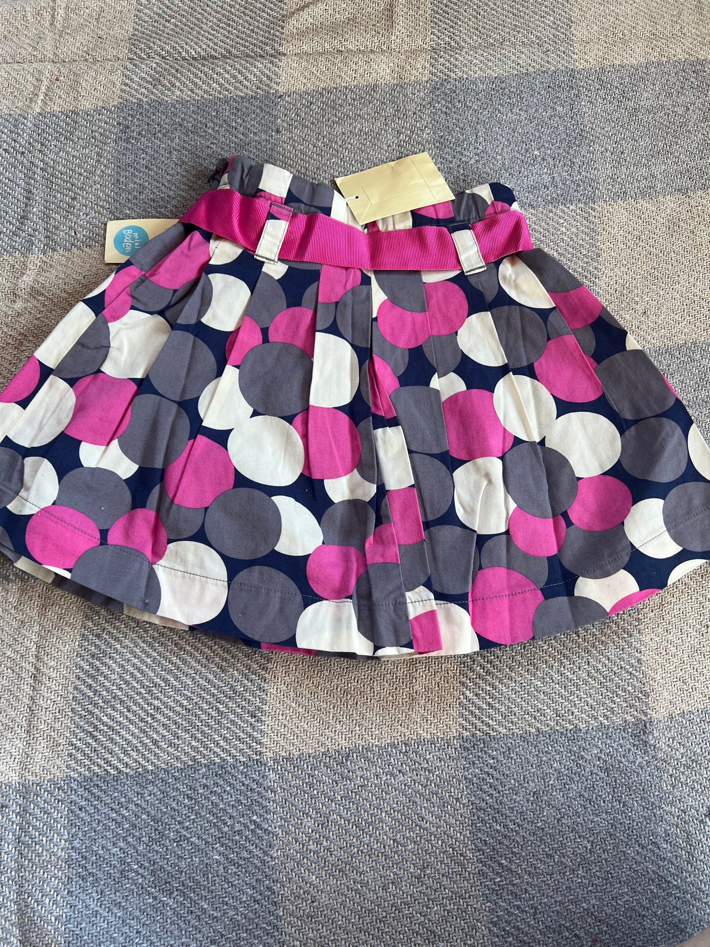 Mini Boden Spotted Skirt 2-3