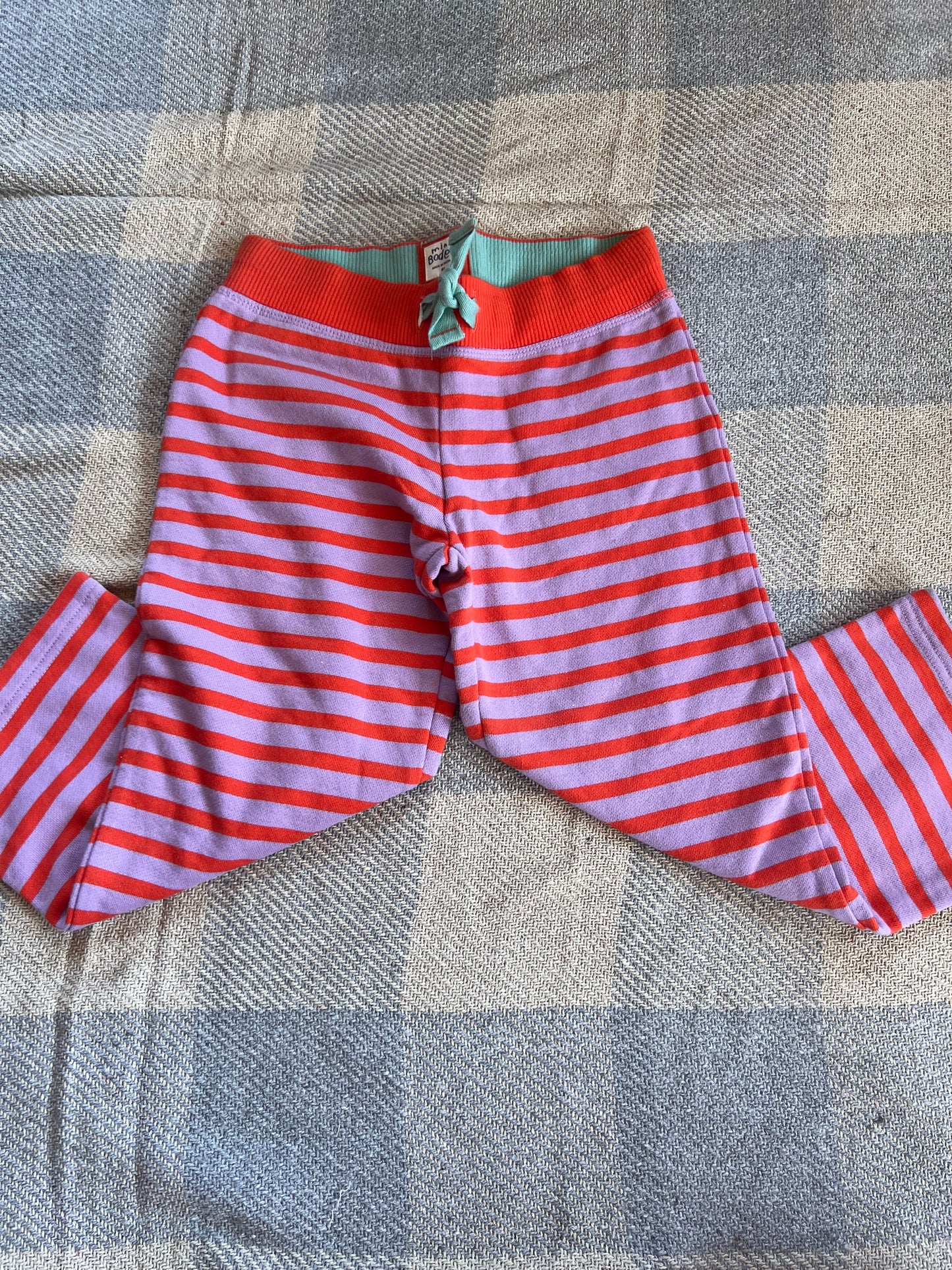 Mini Boden Striped Trousers 8