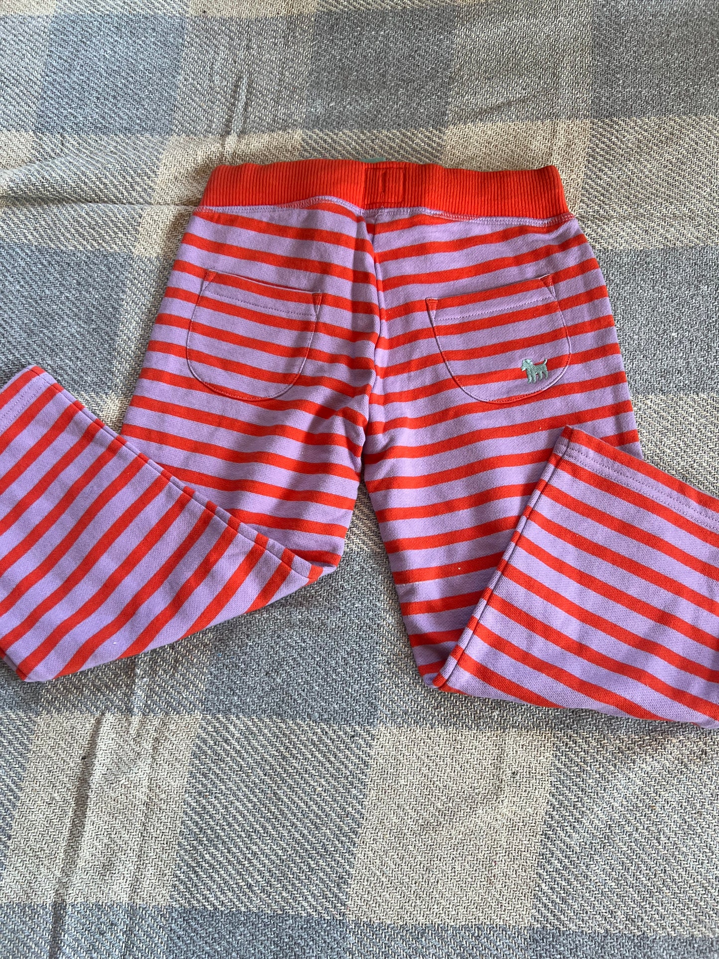 Mini Boden Striped Trousers 8