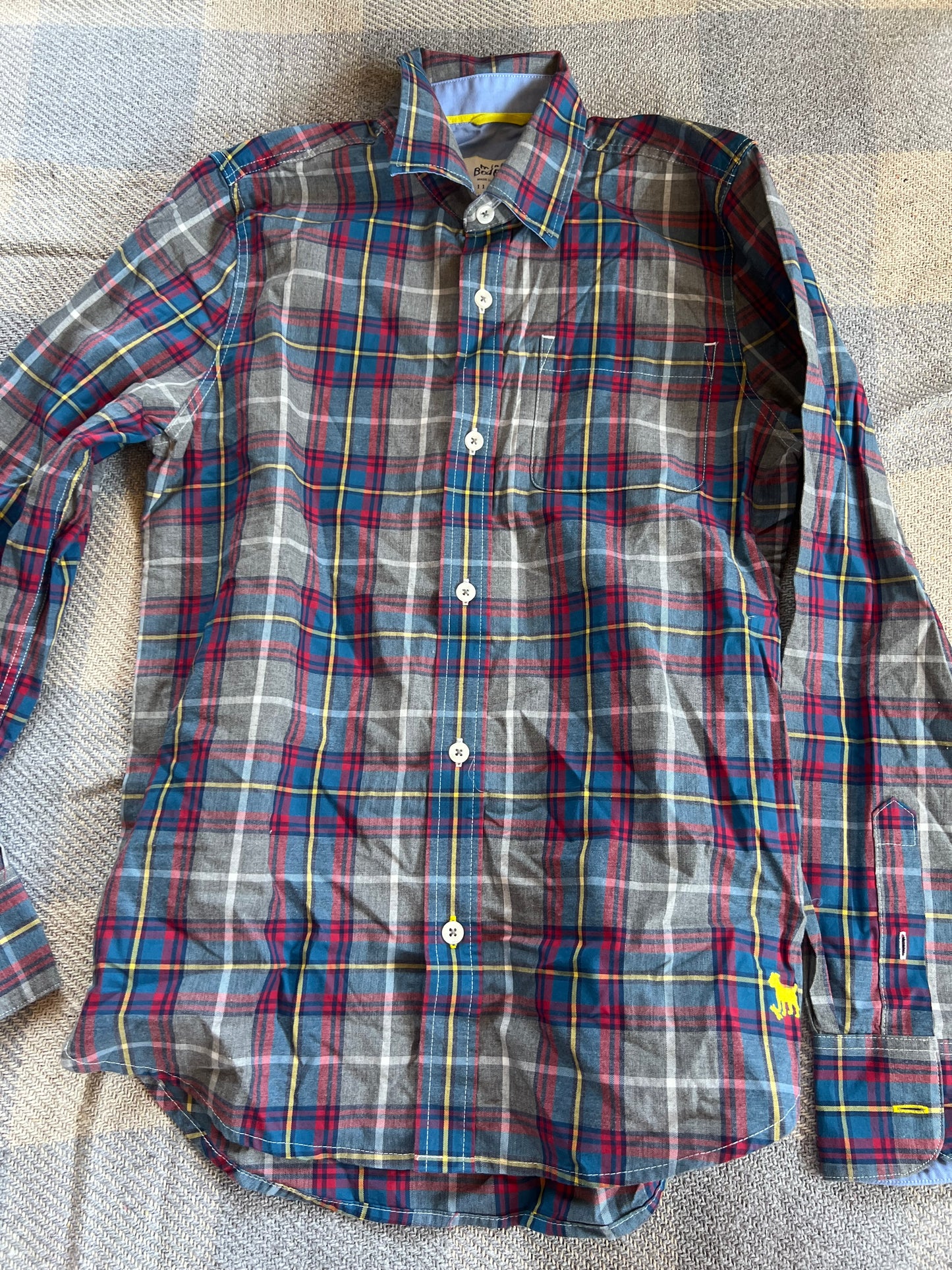 Mini Boden Tartan Shirt 11-12