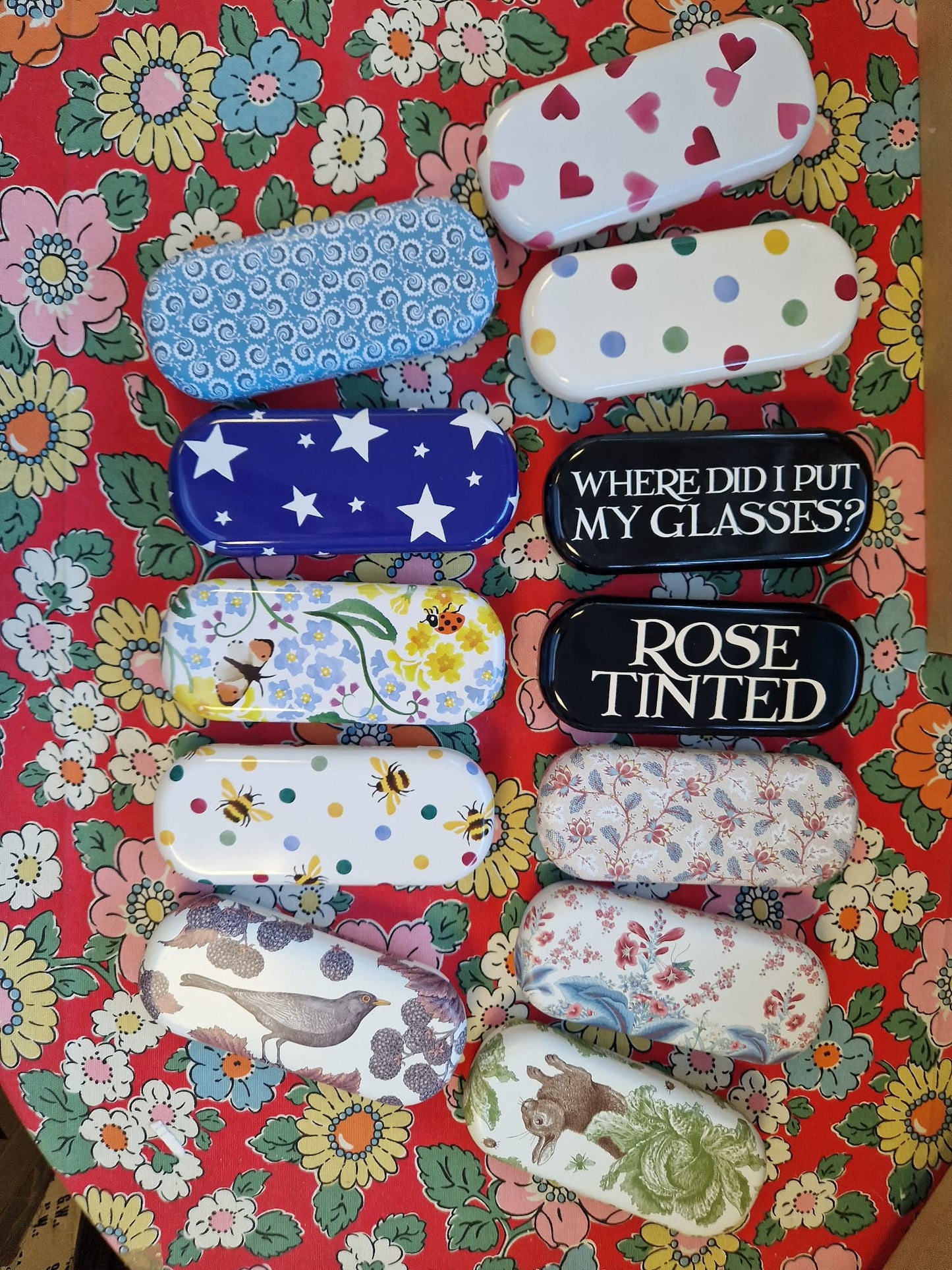 Emma Bridgewater & Thornback and Peel Glasses Cases
