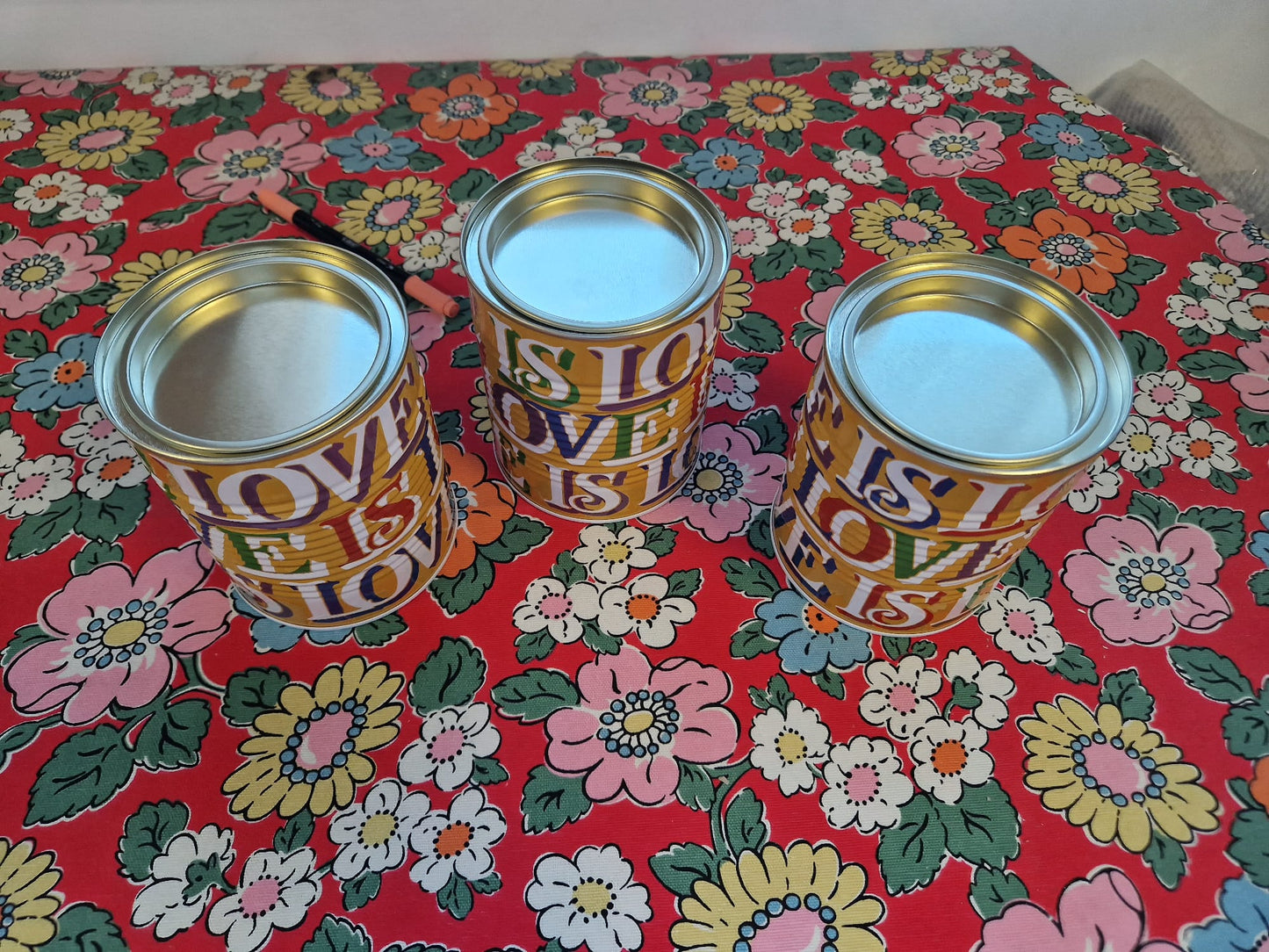 Emma Bridgewater Brighter World 'Love is Love' Paint Tin