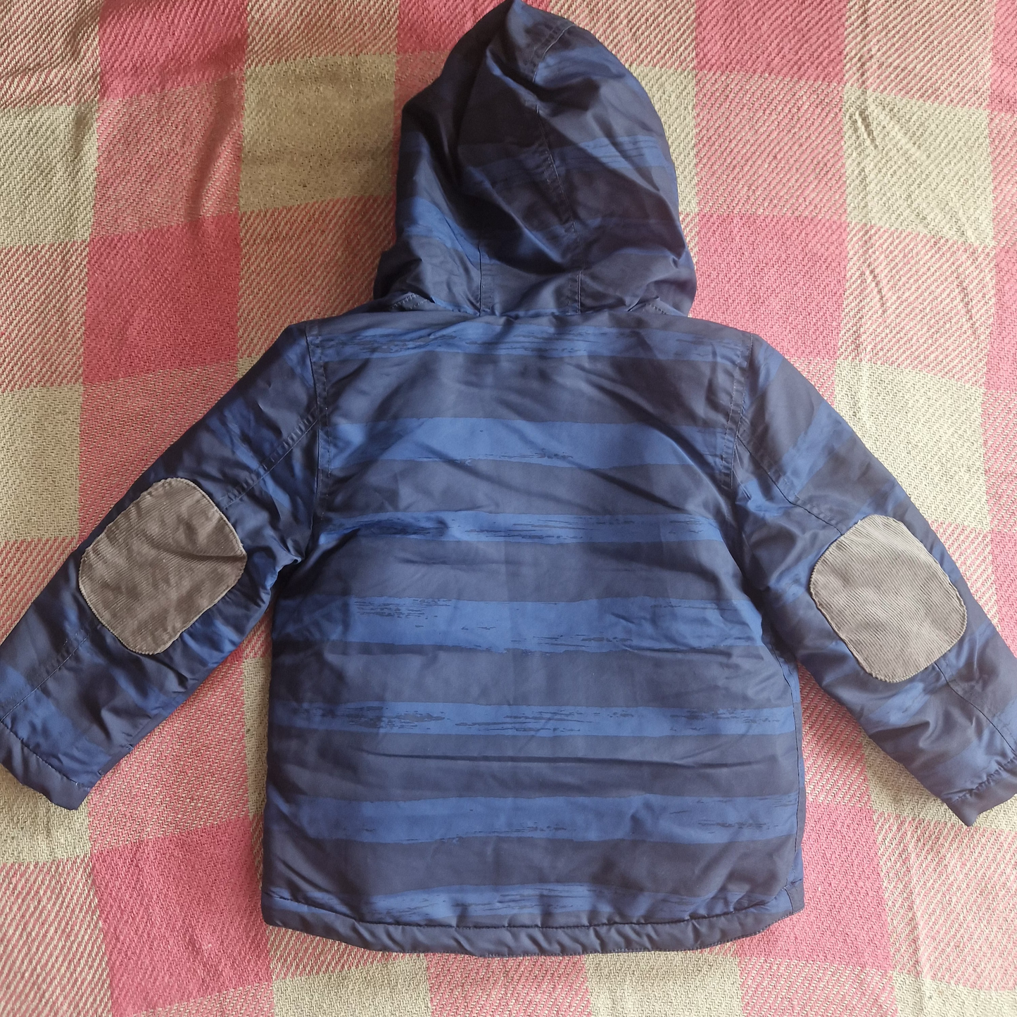 Mini Boden Blue Boys Raincoat 4-5