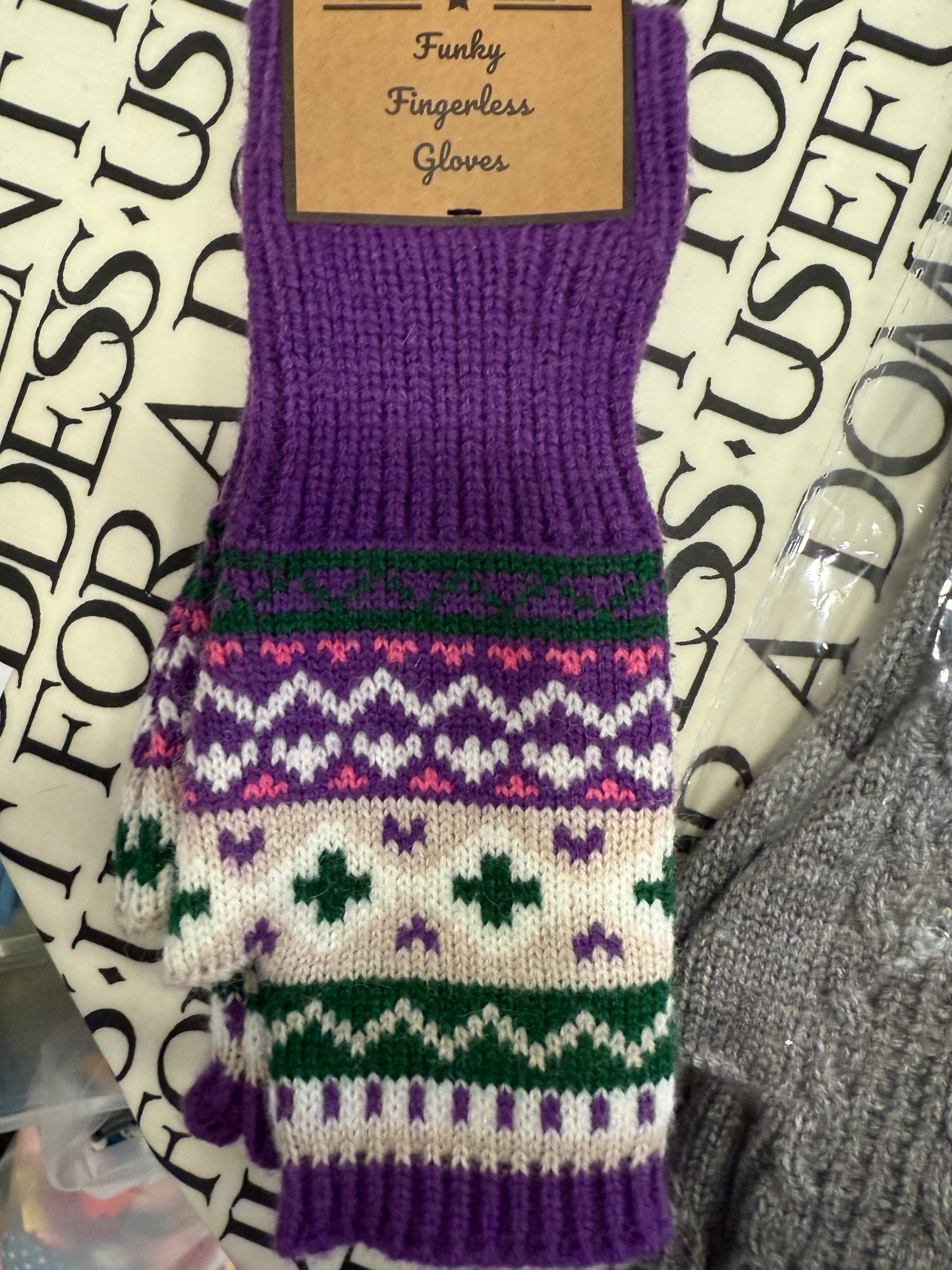 Jess & Lou Funky Fingerless Gloves