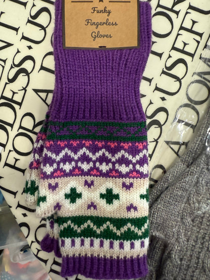 Jess & Lou Funky Fingerless Gloves