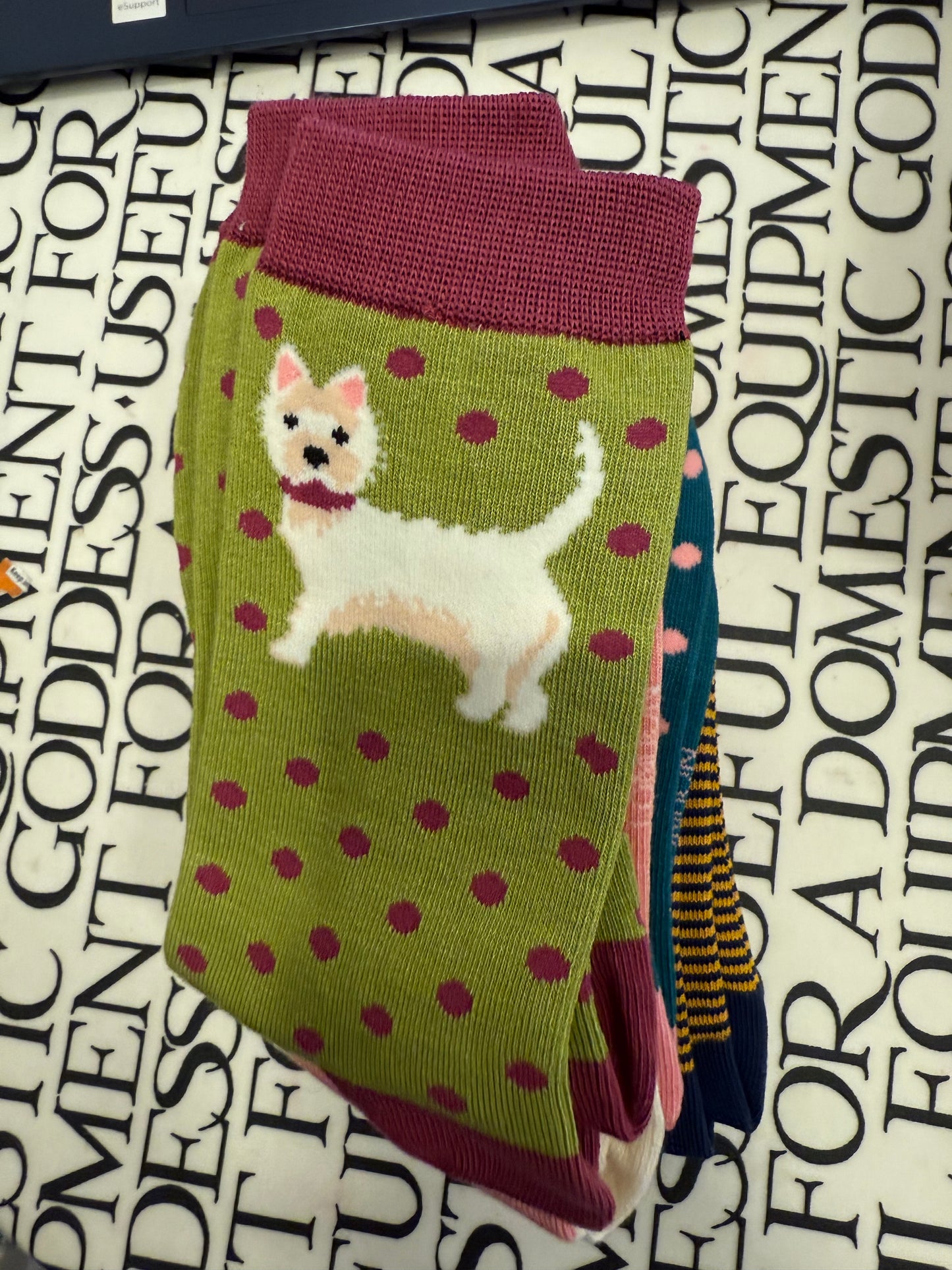 Miss Sparrow Socks - No Tags