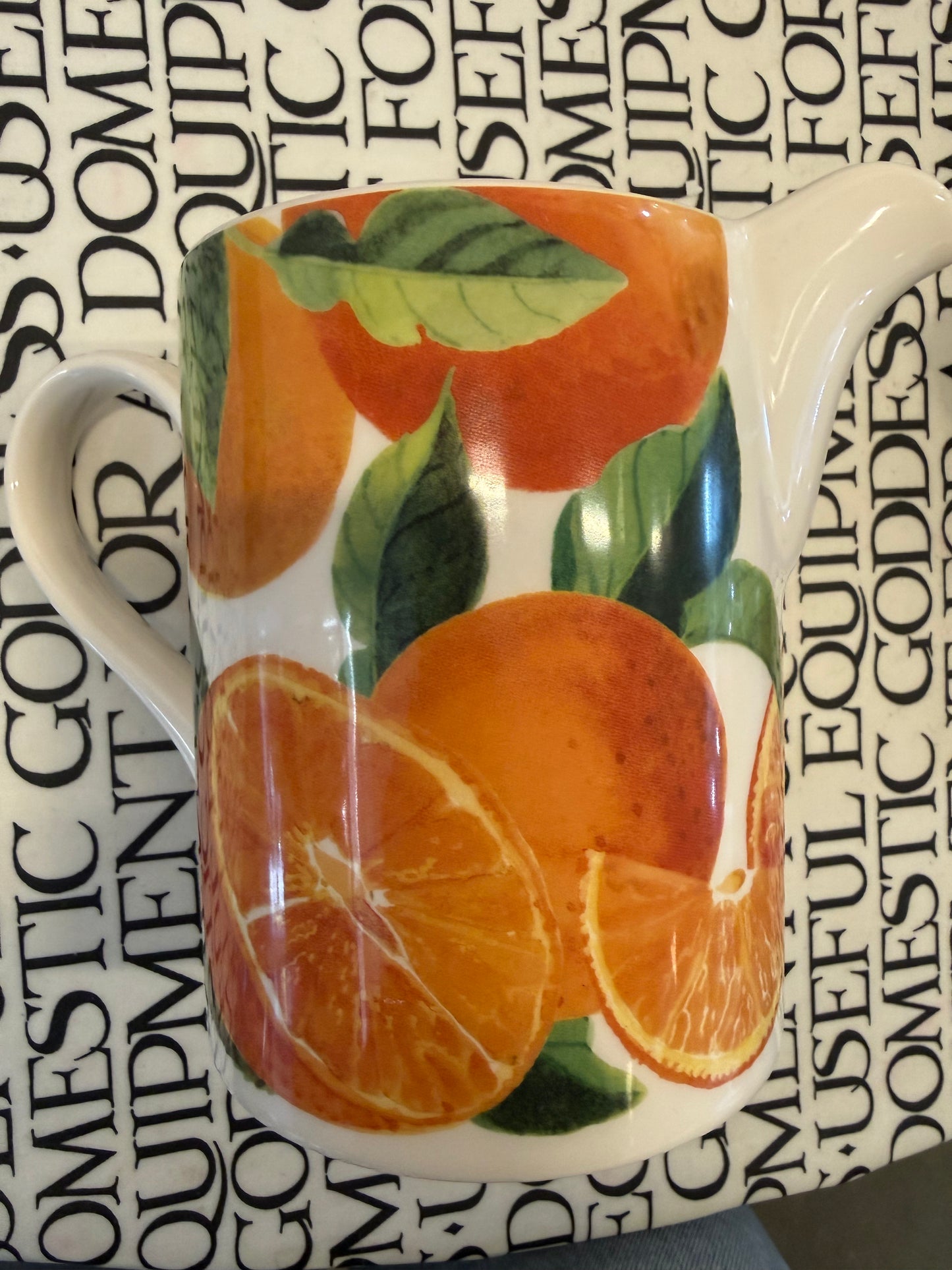 Emma Bridgewater Vegetable Garden Oranges Jug