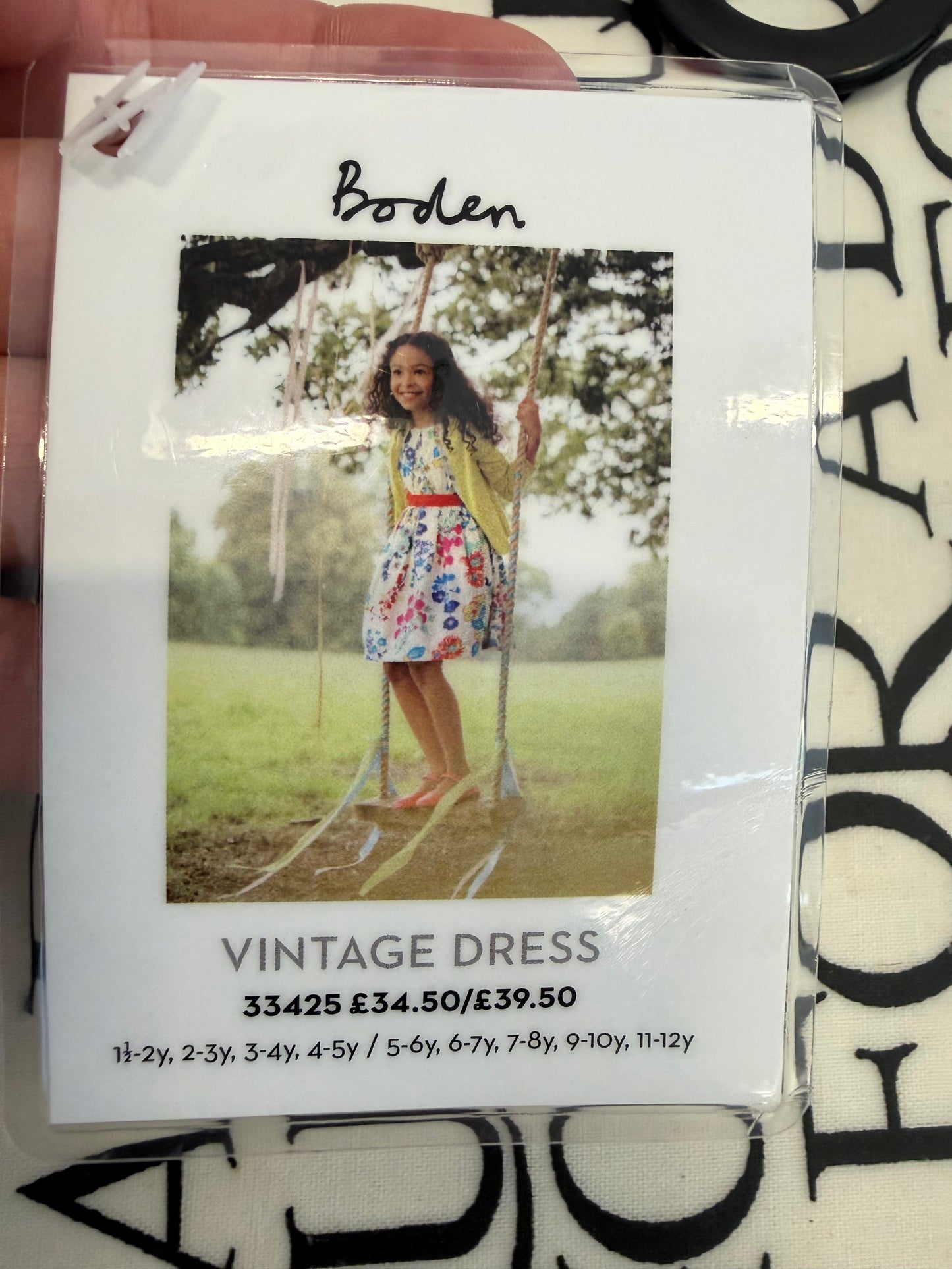 Mini Boden Vintage Dress 4-5Y