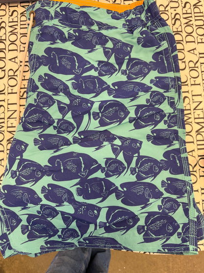 Boden Mens Fish Swim Shorts 42