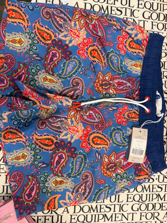 Boden Mens Multi Swim Shorts XS