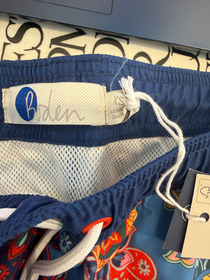 Boden Mens Multi Swim Shorts XS