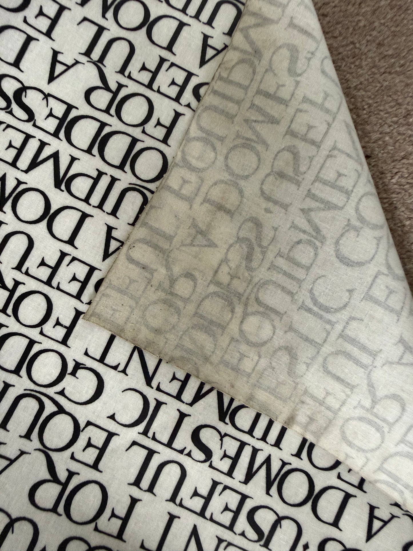 Emma Bridgewater Black Toast Table Cloth 1
