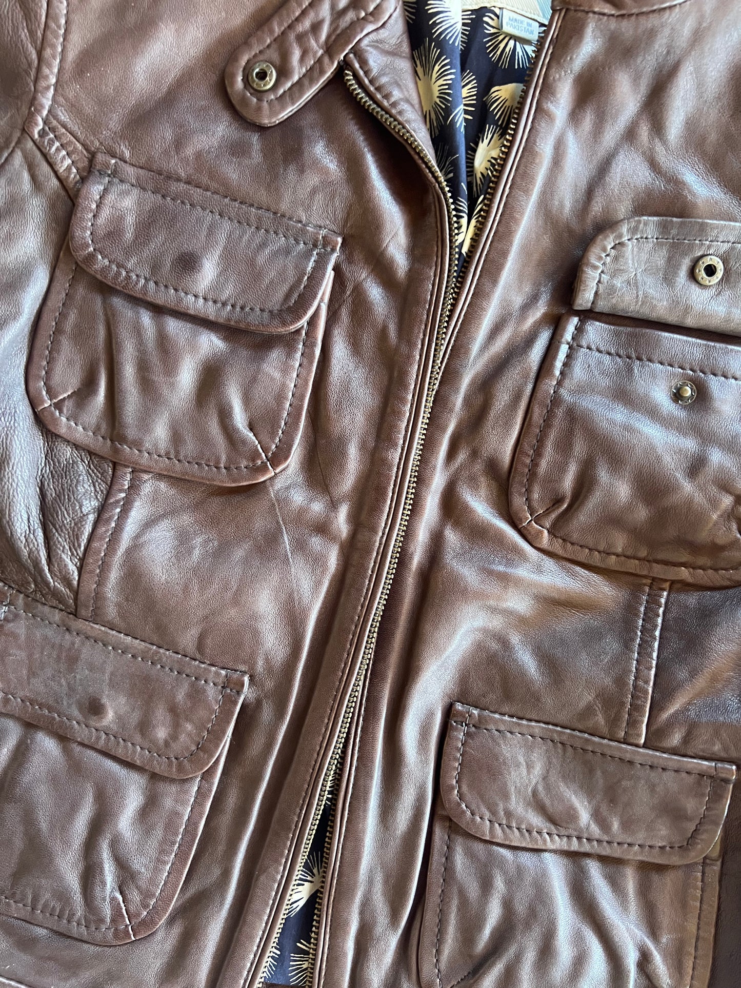Boden Brown Leather Jacket