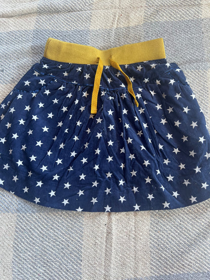 Mini Boden Star Skirt 3-4