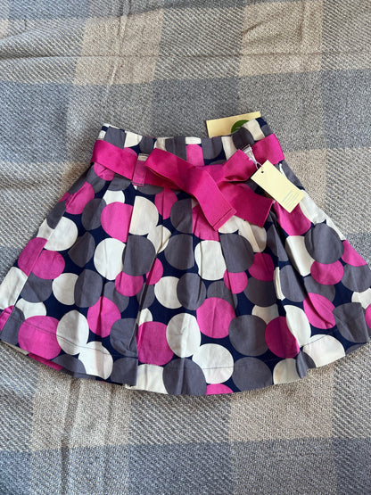 Mini Boden Spotted Skirt 2-3