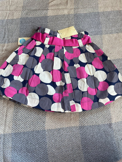 Mini Boden Spotted Skirt 2-3