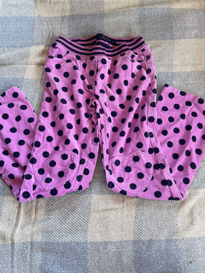 FAULTY Mini Boden Purple Trousers 10