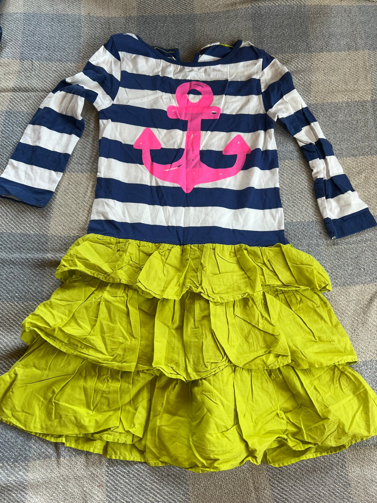 Mini Boden Anchor Dress 11-12