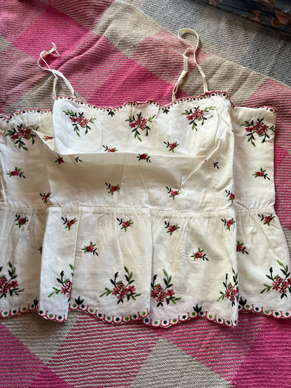 Boden Floral Crop Top 18