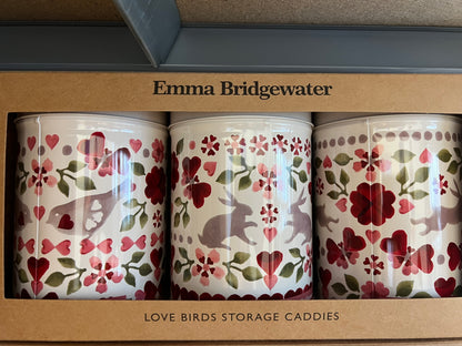 Emma Bridgewater Set of 3 Caddies