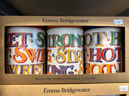 Emma Bridgewater Set of 3 Caddies