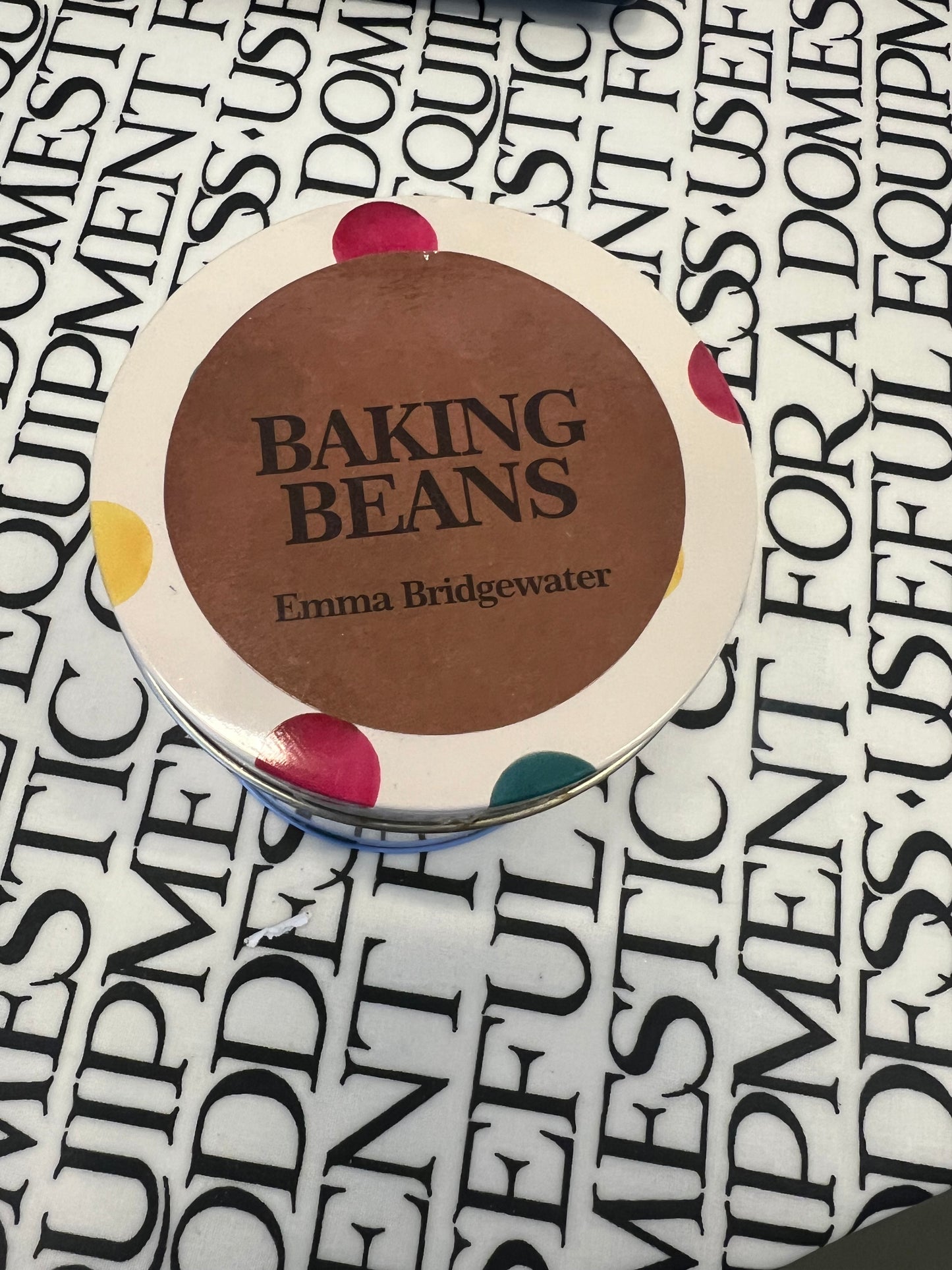 Emma Bridgewater Baking Beans