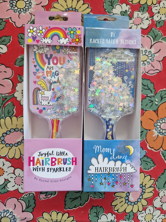 Rachel Ellen Sparkle Hair Brush