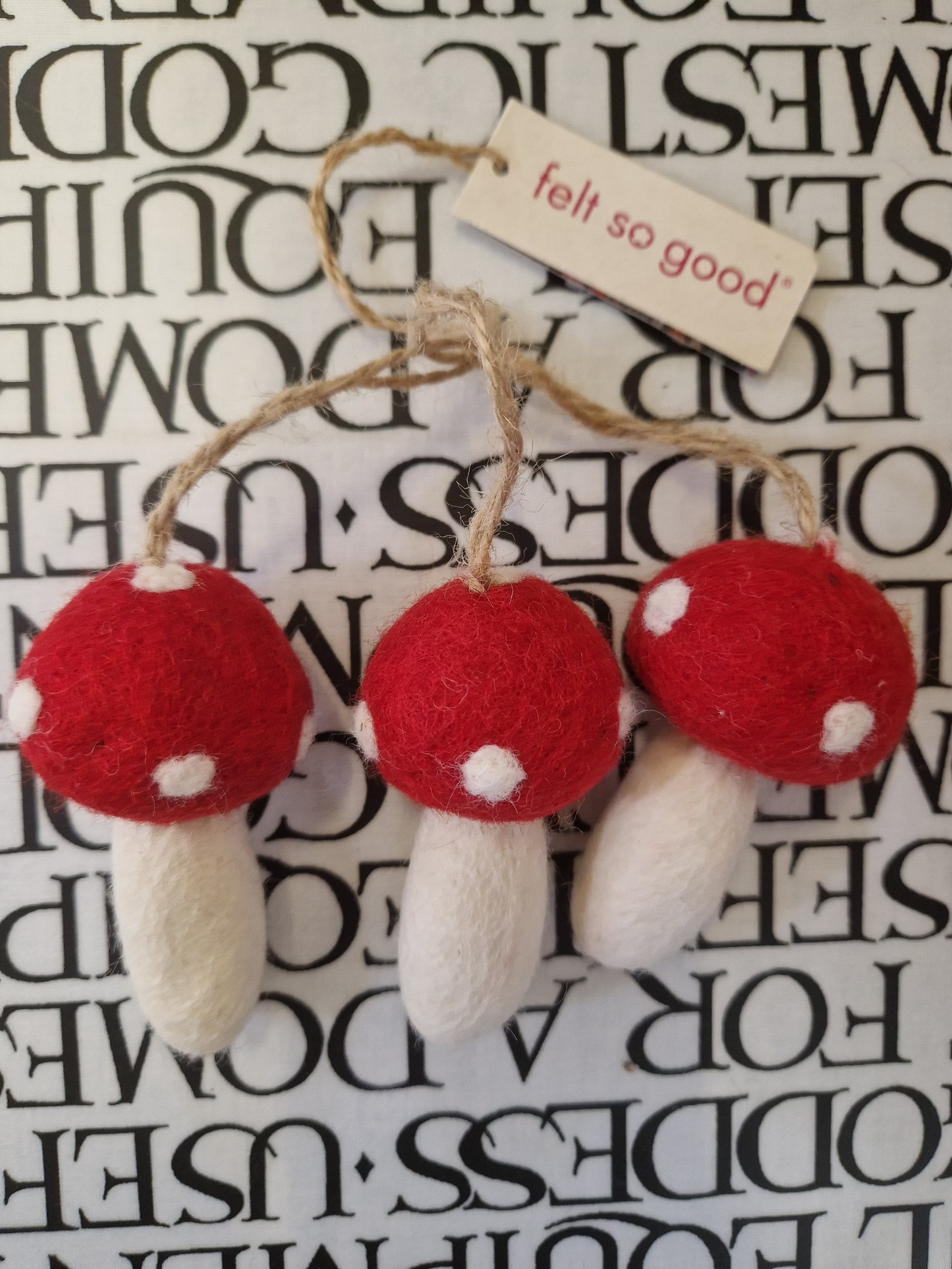 Felt So Good Decorations